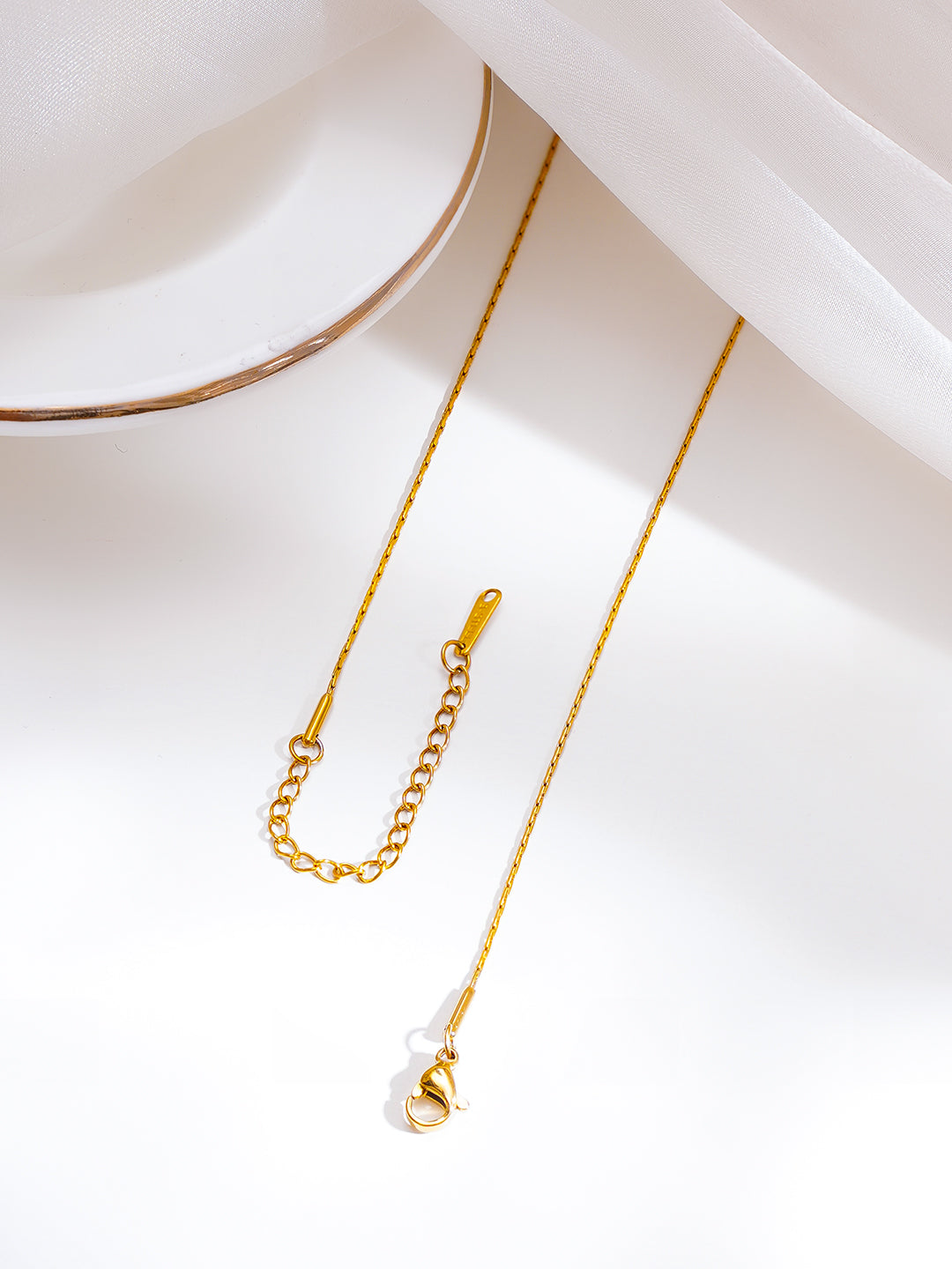 Demi Fine 18K Gold Plated Stainless Steel Crystal Star Pendant Necklace
