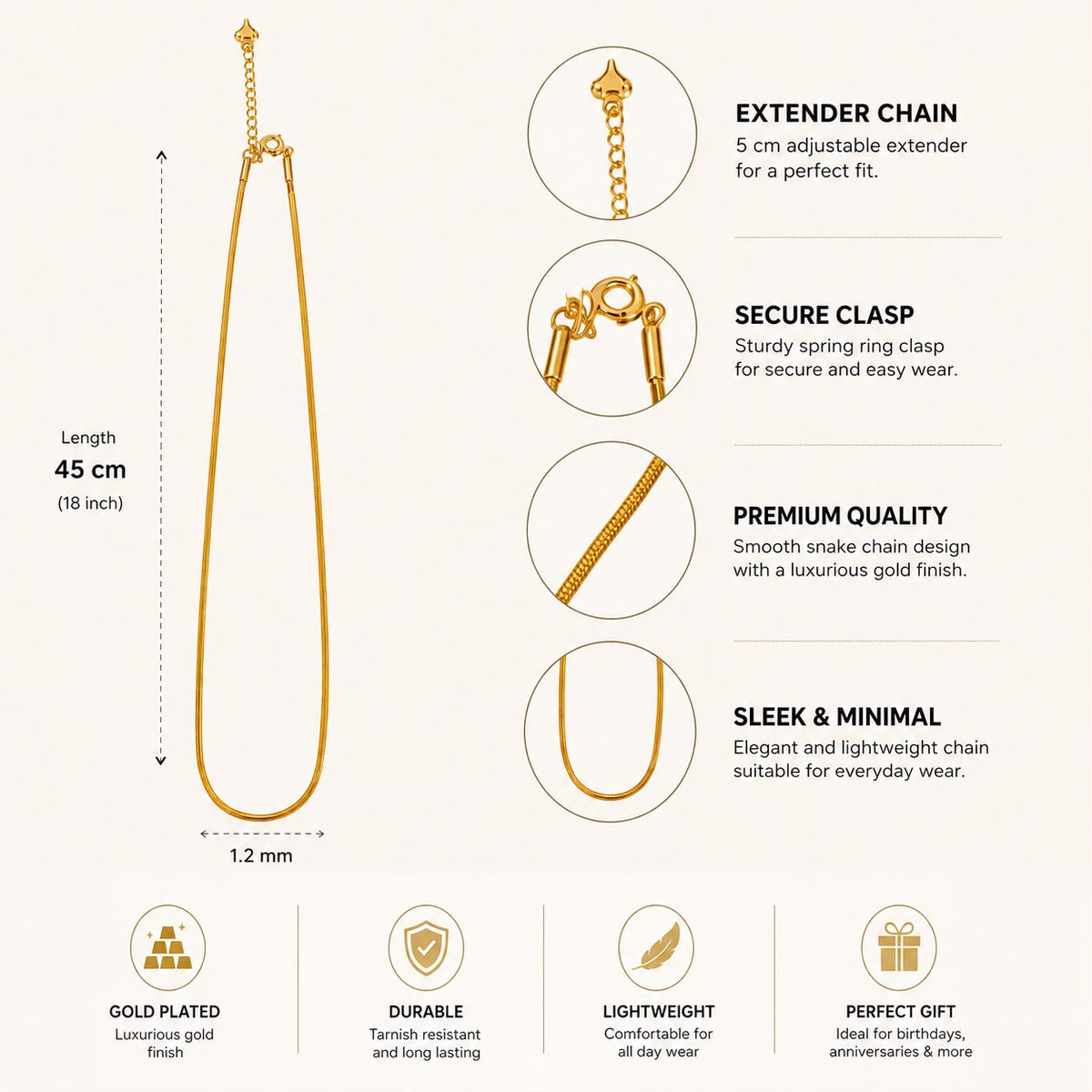 Gold Necklace
