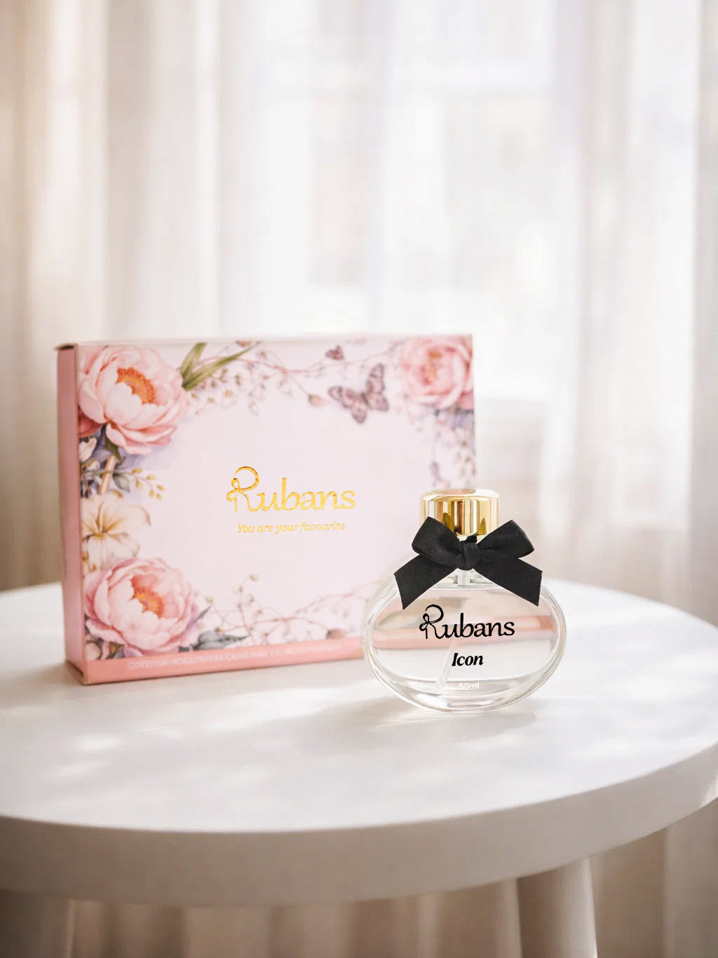 Delicate Flora Bracelet & Perfume Gift Box