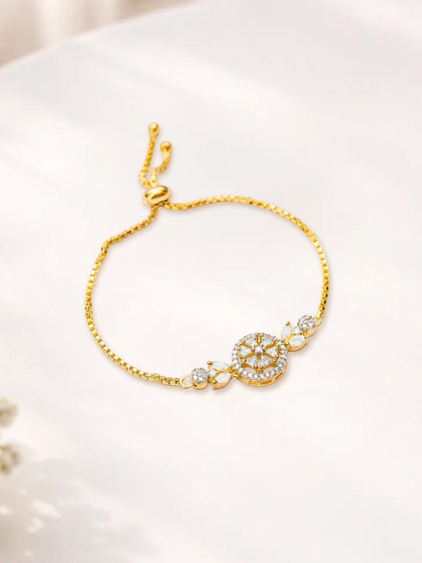 Delicate Flora Bracelet & Perfume Gift Box