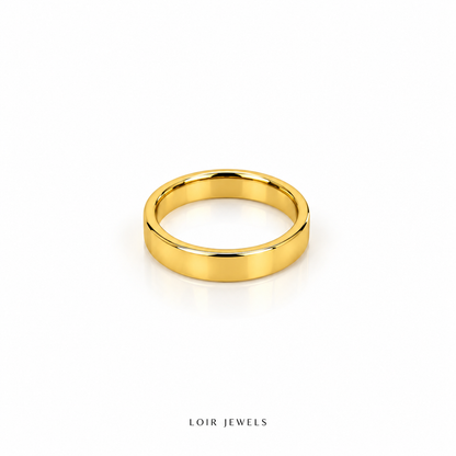 Gold Plated  Classic Band Ring