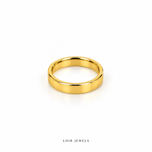 Gold Plated  Classic Band Ring