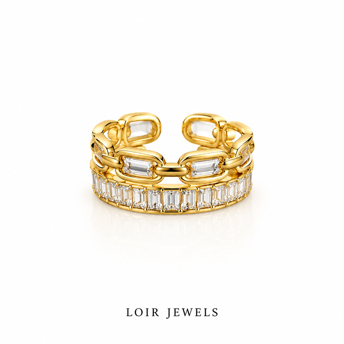 Crystal Luxe Ring