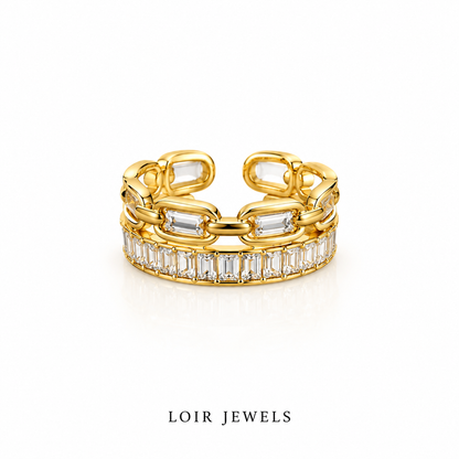 Crystal Luxe Ring
