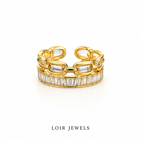 Crystal Luxe Ring