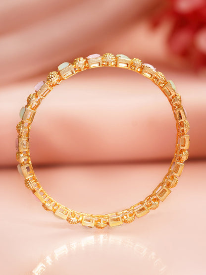 Pastel Bloom Set of 4 Bangles