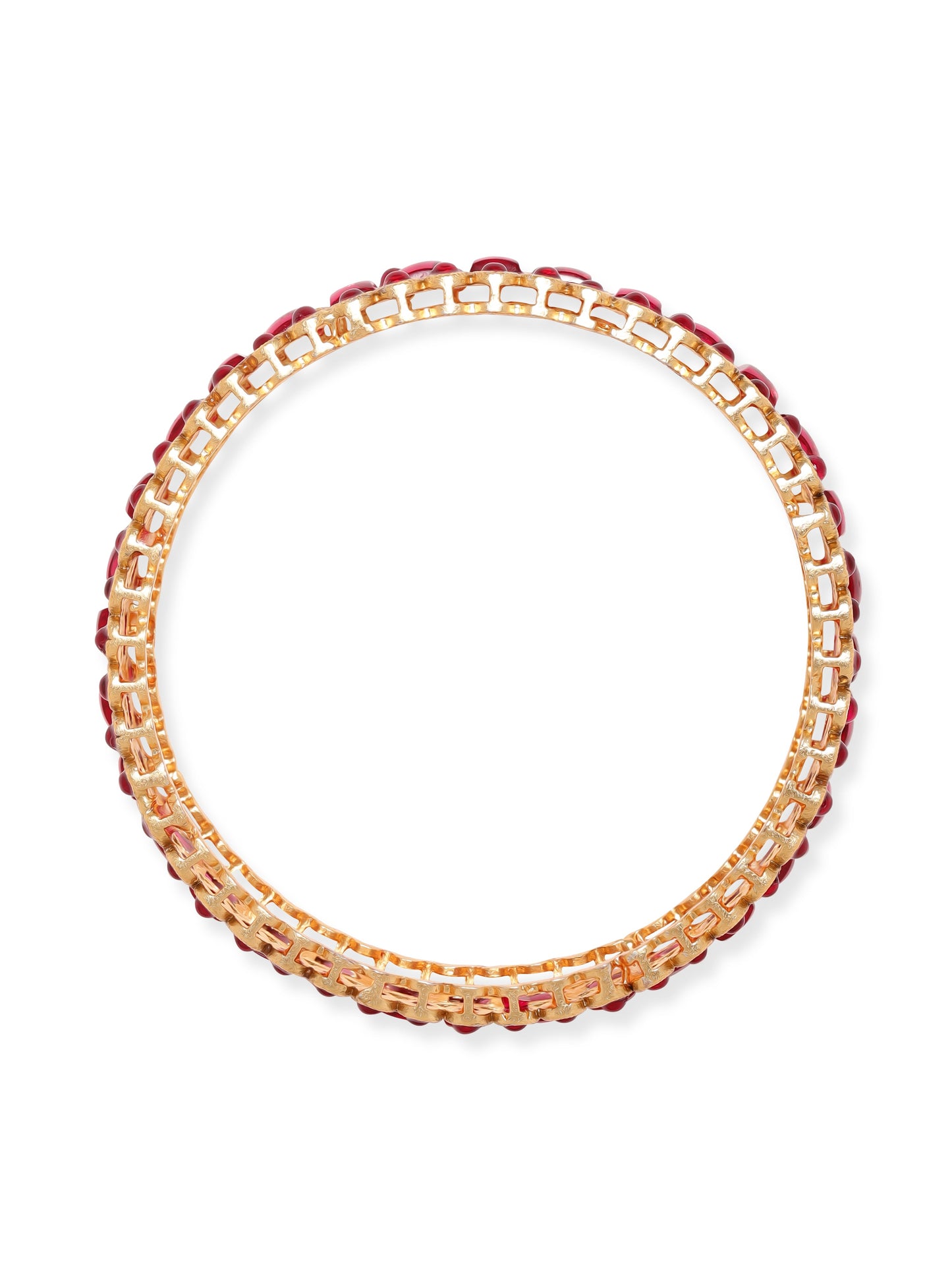 Fuchsia Shine Bangles