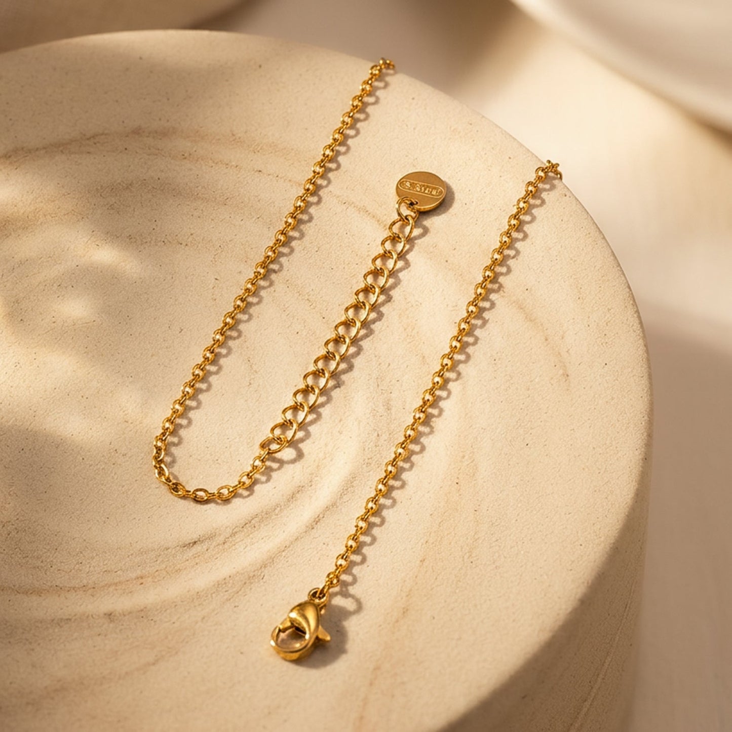 Demi Fine 18K Gold Plated Stainless Steel Coastal Multi Charm Necklace