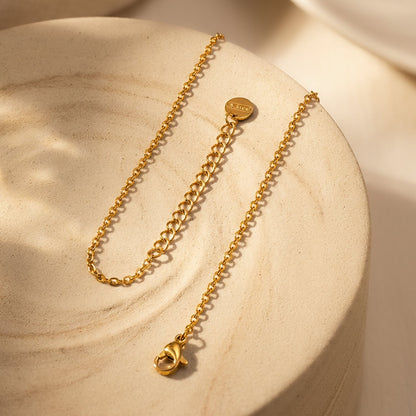 Demi Fine 18K Gold Plated Stainless Steel Coastal Multi Charm Necklace