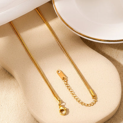 Demi Fine 18K Gold Plated Stainless Steel Heart & Pearl Layered Necklace