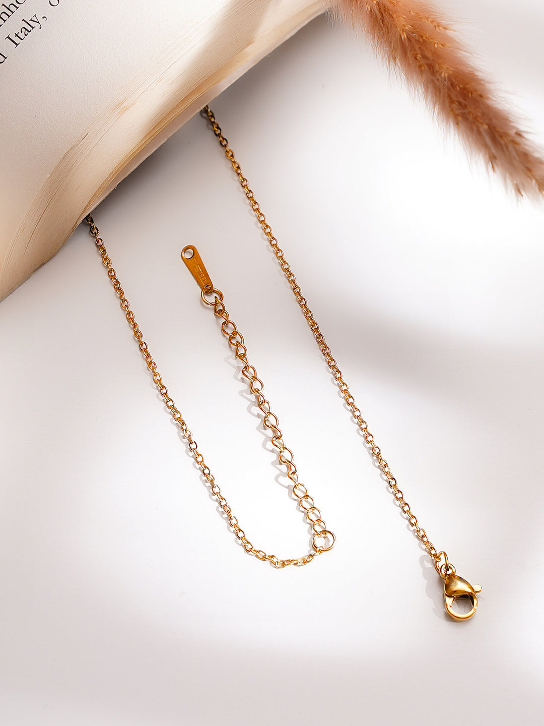 Demi Fine 18K Gold Plated Stainless steel Hammered Heart Pendant Necklace