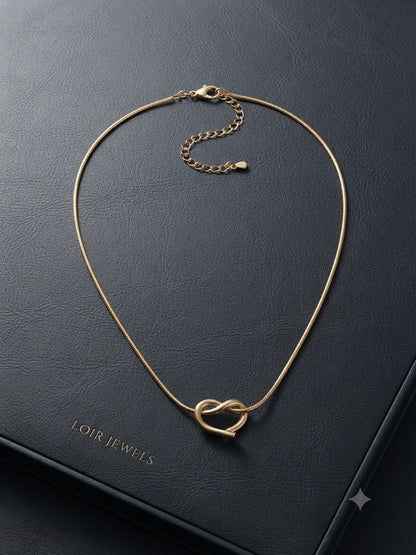 Gold-Tone Heart Pendant