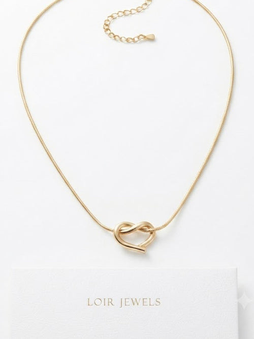 Gold-Tone Heart Pendant