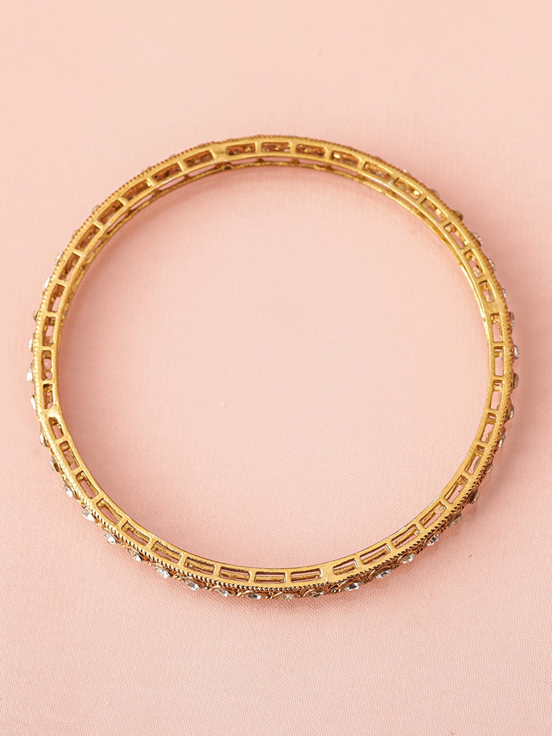 Minimal Luxe Kundan Bangles