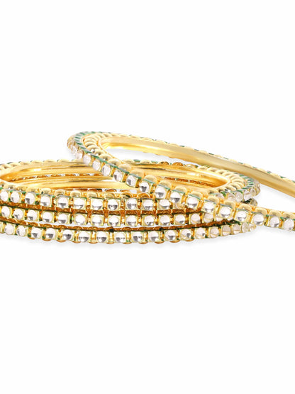 Minimal Tales of Kundan Bangles